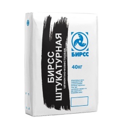 Цементно-известковая штукатурка БИРСС