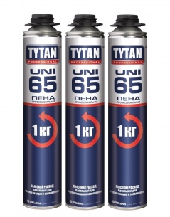 Пена TYTAN Professional 65 UNI 750 мл - 304 рубля за баллон