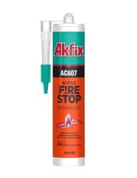 Огнеупорный акриловый герметик Akfix AC607 (310мл)