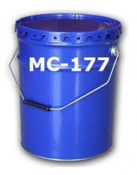 Краска серебристая МС-177